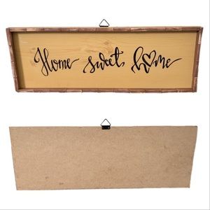 HOME SWEET HOME | HANDMADE CALLIGRAPHY SIGN